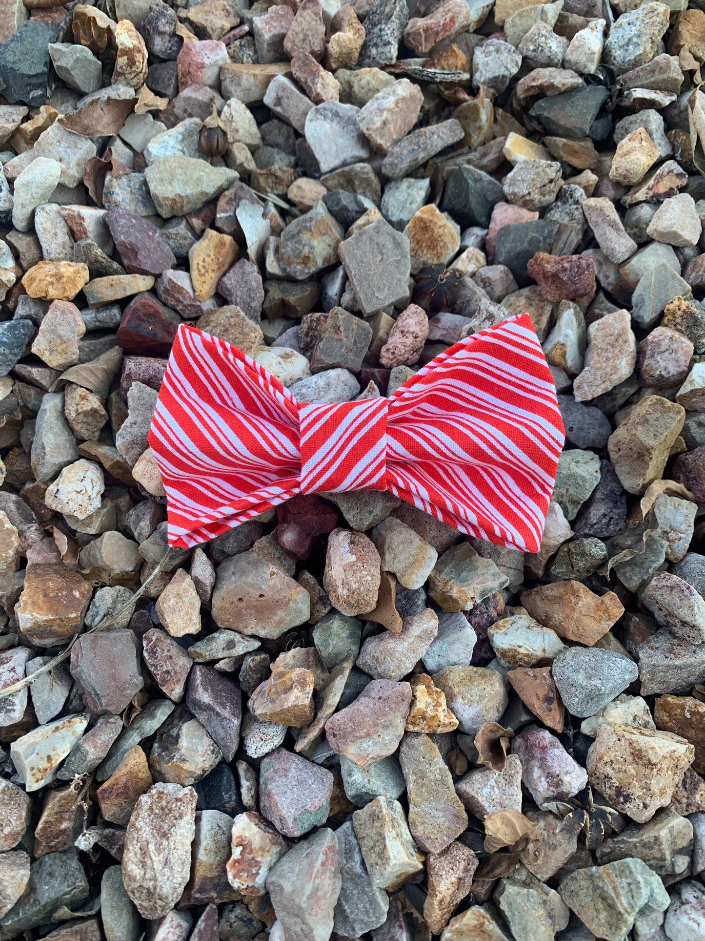 Peppermint Stripes Bow Tie