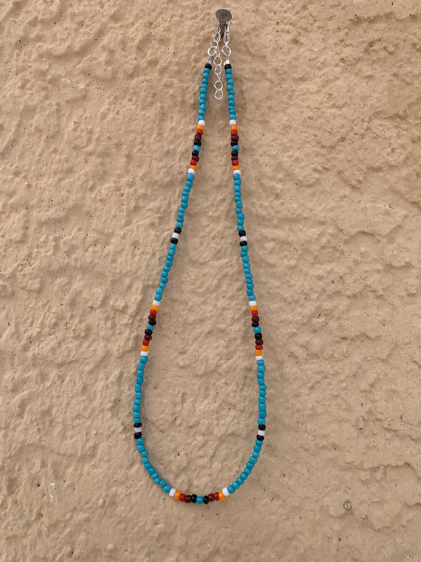 Turquoise Rodeo Beaded Choker