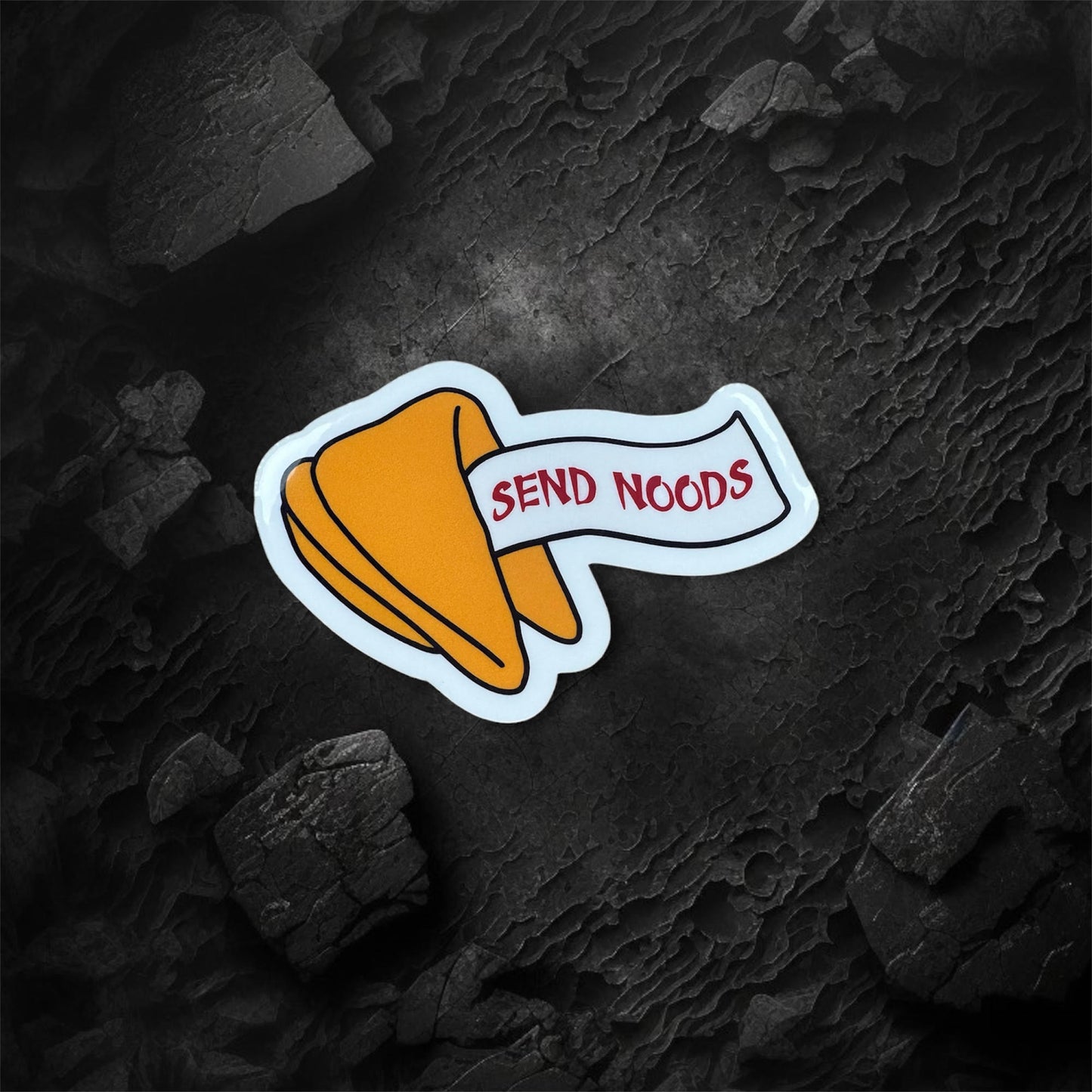 Send Noods Fortune Cookie Sticker