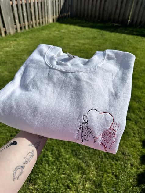 Forbidden Love Embroidered Crewneck