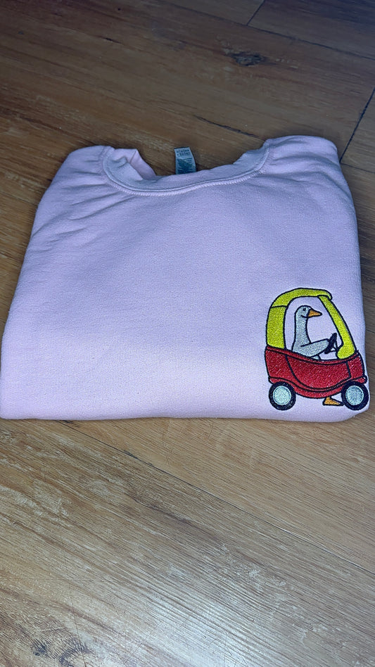 Super Silly Driver Embroidered T Shirt