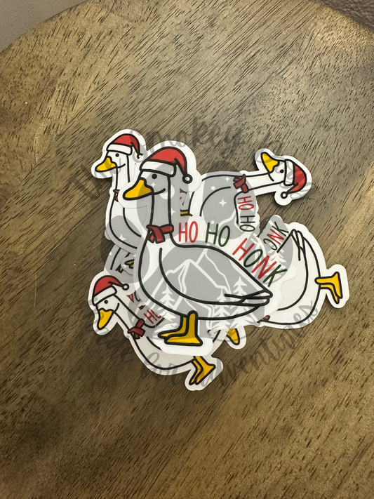 Ho Ho Honk Sticker