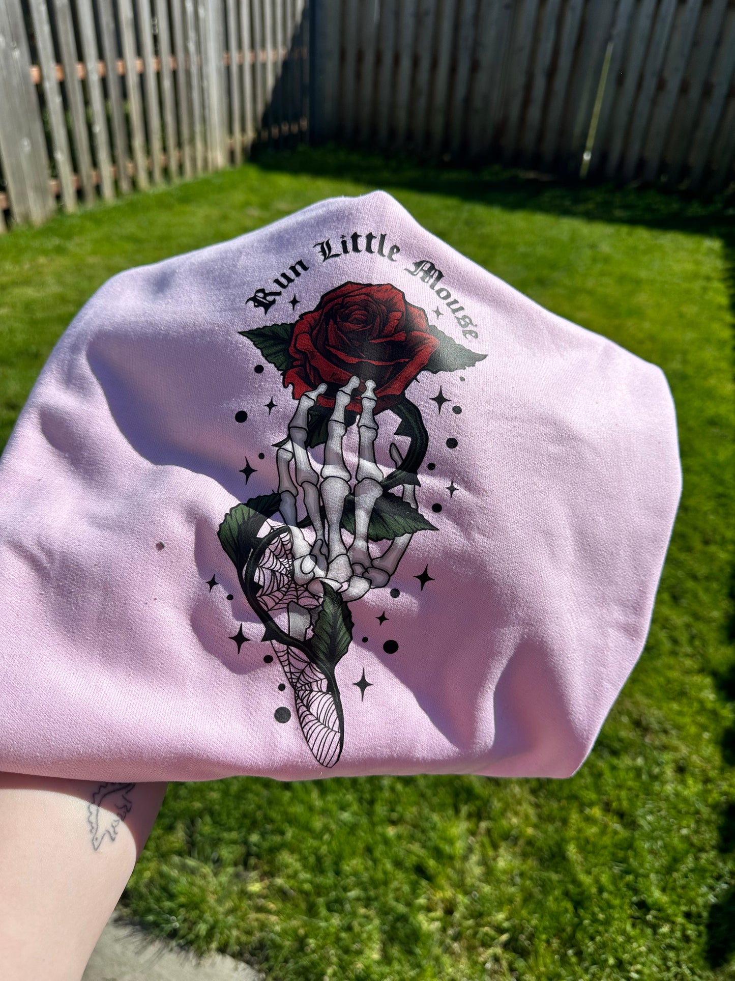 Cat & Mouse Run Little Mouse Crewneck