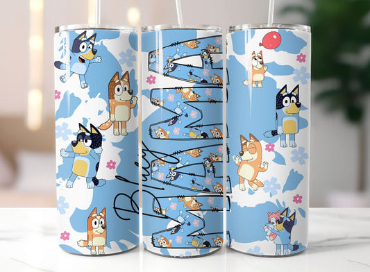 Blue Dog Mama 20oz Tumbler